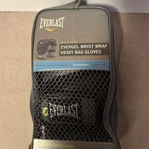 Everlast Evergel Black Boxing Gloves